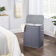 SONGMICS Double Laundry Hamper with Lid