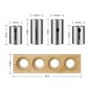 Silverware Holder,HabiLife Utensil Holder