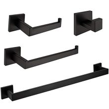 Wall Mounted Towel Bar Set Premium Stainless Steel