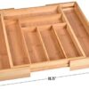 Bamboo Kitchen Drawer Organizer