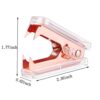 ALSISK Desk Accessory Kit,Acrylic Stapler Set