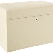 WOLF London Medium Jewelry Box, Cream