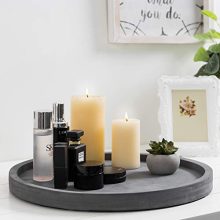 Luxury Organization: MyGift 16-inch Dark Gray Concrete Vanity Tray