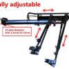 Heavy Duty 180lbs Capacity Bicycle Luggage Cargo Rack – Adjustable & Universal for Mountain, Fat, Road Bikes
