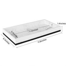 Decorative Cosmetics Organizer Rectangular Resin