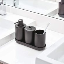 Matte Black Canister Jar with Lid: The Stylish Solution for Your Home Organization Needs! 🖤