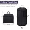 Orange Tech 43" Gusseted Travel Garment Bag for Business