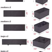 DIOMMELL 12 Pack Foldable Cloth Storage Box