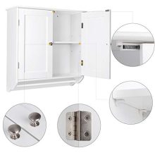 HOMFA Bathroom Wall Cabinet, Over The Toilet Space Saver