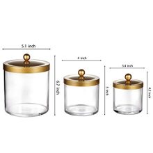 Plastic Storage Jars with Rust Proof Stainless Steel Lids