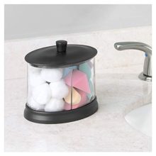 iDesign Gina Divided Canister – Sleek Storage for Bathroom & Beyond 🛁