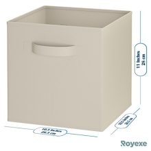 Royexe Storage Bins - Set of 8 - Storage Cubes