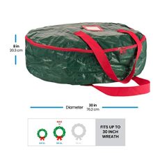 Water Resistant Fabric Storage Dual Zippered Bag