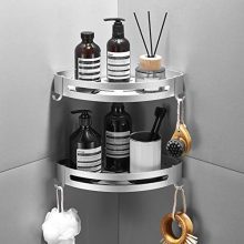Delysia king 2-Pack Corner Shower Caddy,Bathroom Shelf Wall Mounted