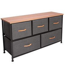 Vogga Dresser with 5 Drawers, Fabric Dresser Storage Tower