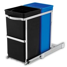 simplehuman 35 Liter / 9.3 Gallon Dual Compartment