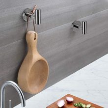 Polished Chrome Towel Coat Hooks Stainless Steel