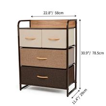 YOUNIS Dresser Organizer Cabinet Drawer Storage