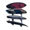 Wall Mount Storage Rack Heavy Duty Steel Board Stan