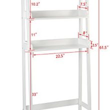 Over The Toilet 3-Shelf Bathroom Organizer