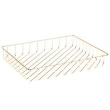Fvstar Gold Desk File Tray Wire Tabletop Mail Magazine