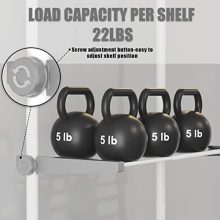 Over The Toilet Storage Rack Easy to Assemble, Height and Width Adjustable