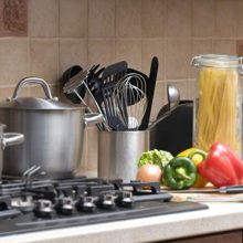 Kitchen Utensils Holder Organizer for Forks, Spoons