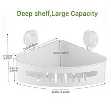 Wall Mounted Shower Shelf Bathroom Storage Basket