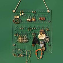 Wall Hanging Jewelry Organizer Acrylic Display Rack