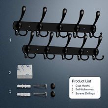 ANEDER Coat Rack Wall Mount Wall Hooks