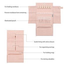 Organizer Roll Travel Jewel Bag case Jewelry