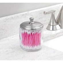 Glass Storage Organizer Canister Apothecary Jar