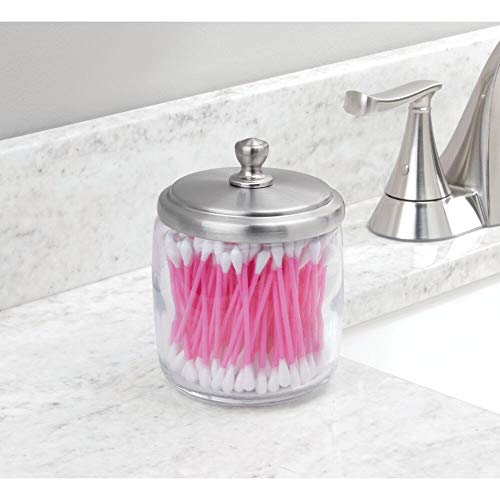 Glass Storage Organizer Canister Apothecary Jar