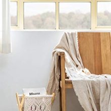 Mkono Macrame Magazine Rack Small Boho Magazine Holder