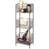 Decorative Metal Storage Organizer Tower Rack