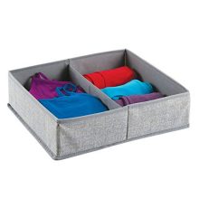 Dresser Drawer and Closet Storage Organizer Bin