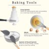 30-Piece Silicone Kitchen Utensil Set with Wooden Handles – Nonstick & BPA-Free, Complete Cooking Tools