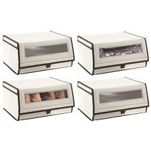 Fabric Closet Storage Organizer Shoe Box Bin