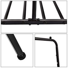 Metal Garment Rack Heavy Duty Clothes Stand Rack with Top Rod
