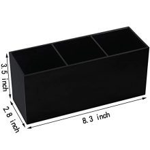 Black Makeup Brush Holder Organizer