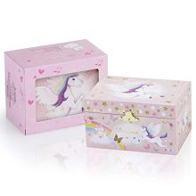 Kids Musical Jewelry Box for Girls and Jewelry Set