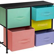 Sorbus Dresser with 5 Drawers - Furniture Storage