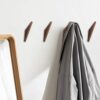 Pack of 4, Minimalist Design, Black Walnut Wood