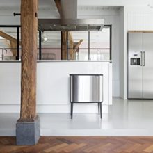 Brabantia Bo Trash Can Matt Steel