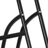 2-Bike Floor Stand: Metal Garage Storage Parking Rack for Efficient Bicycle Organization