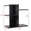 YCOCO Desktop Shelf Bookshelf,Wood Countertop Bookcase