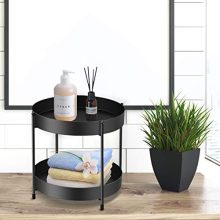 2-Tier Bathroom Countertop Organizer Decorative Tray Vanity Tray
