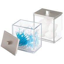 Vanity Countertop Storage Organizer Canister