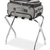 Foldable Chrome Luggage Rack