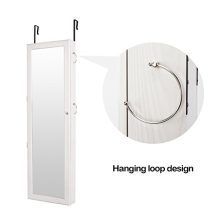 Wall Mount Jewelry Armoire with Keys